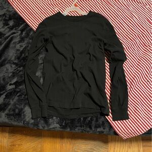 George Men's Black Long Sleeve Sweater